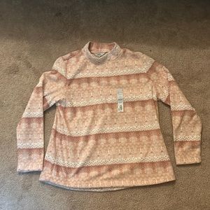 Womens Large Croft & Barrow The Extra-Cozy Top